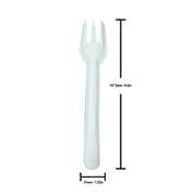 6.2in compostable paper fork